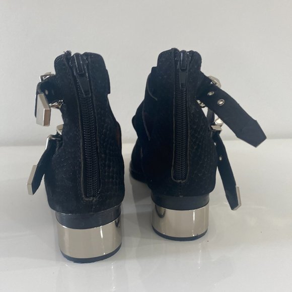Jeffrey Campbell Ibiza Black Booties Size 38/8 - Picture 3 of 7